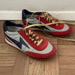 Marc Jacobs lightening bolt sneaker size 36 not worn vintage